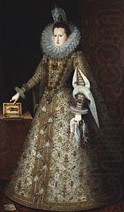 Juan Pantoja de la Cruz Portrait of Margarita de Austria china oil painting image